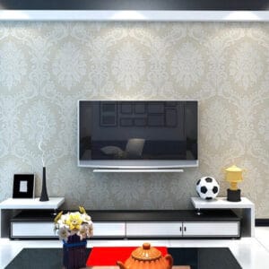 HD wallpaper flat screen television and white TV stand design house  style  Wallpaper Flare