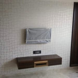 Wallpaper behind tv unit | Wallpaper behind sofa walls | WallPro.